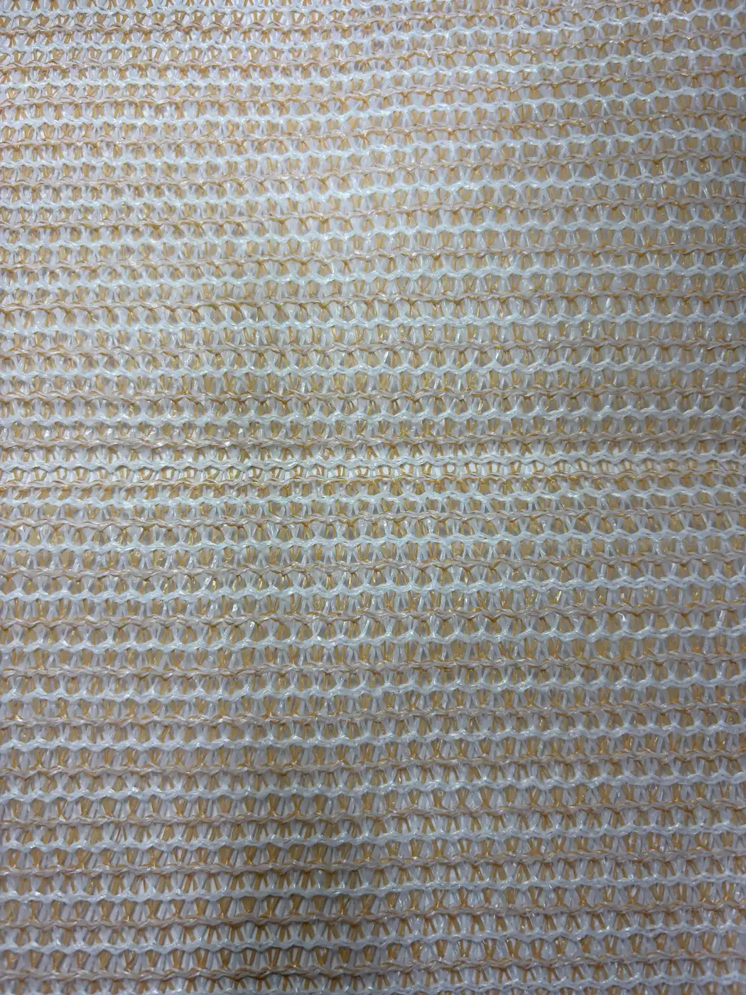 Tape shade net, almond colour, 95 GSM, 75% shade